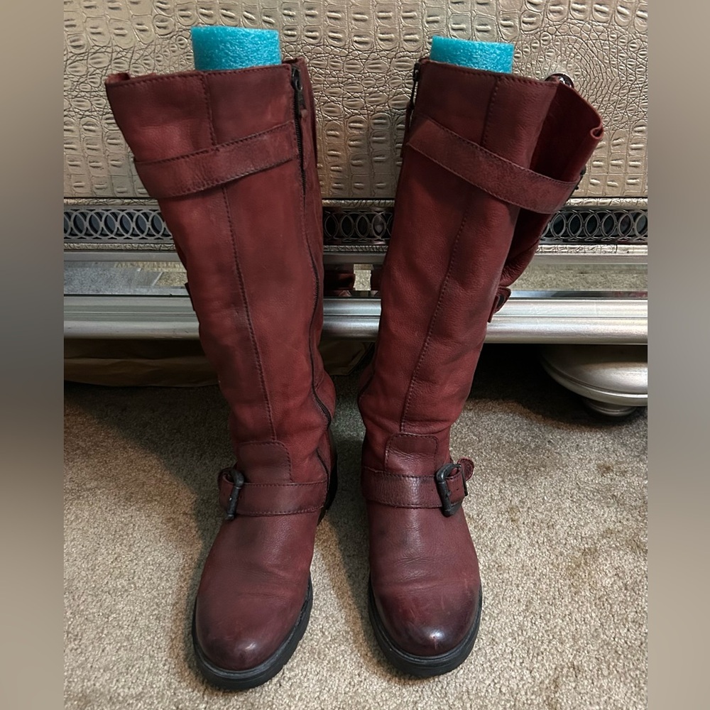 🎉 Host Pick 🎉 MJUS Tall Riding Boots in Burgundy